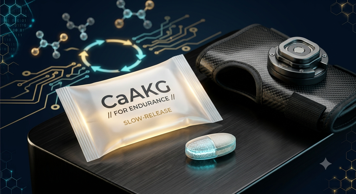 2026 Clinical Data: CaAKG demonstrating significant biological age reduction via DNA methylation analysis.